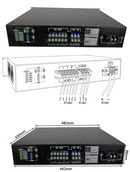 Inversor 5kva 24v 220v Rackmount 6kw, 5V/9V/12V 3A (suporta MacBook) (Comprando 100pcs a unidade sai R$ 2.897,00)