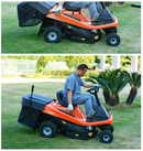 Cortador de grama  4x4 giro zero, motor Loncin 15.0HP 432cc, Saco traseiro