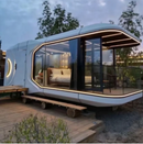 Casa Cápsula Modular Feita de Estrutura de Aço Durável