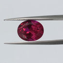 Rubi Oval Sintético Hidrotérmico VVS soltas preço por quilate