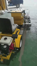 Máquina de marcação rodoviária termoplástica com caldeira