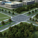 Semáforos. Projeto com solução inteligente sem fio para várias pistas.