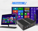PC Industrial Fanless Intel J1900 Win10, 4G/8G/ Win7/Win8/Win10