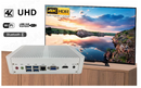 PC Idustrial 4K Fanless Intel i5-8250U/8259U, DDR4
