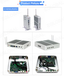 PC Idustrial 4K Fanless Intel i5-8250U/8259U, DDR4