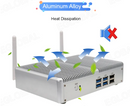 PC industrial Fanless  Intel Core I3-I5,  DDR3 2G/4G/8G, 2*USB 2.0+4*USB 3.0, SSD
