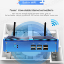 PC industrial Fanless  Intel Core I3-I5,  DDR3 2G/4G/8G, 2*USB 2.0+4*USB 3.0, SSD