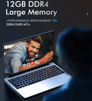 Notebook  Intel 2,50 GHz, Tela  IPS 15.6" 1920x1080, SSD, DDR3, HDMI, 1,5kg