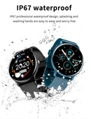 Smartwatch ips inteligente, ritmo cardíaco e pressão 1.28 polegadas