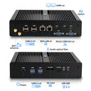 PC Industrial game Fanless Intel i7, 2 vídeo 2GB, 4 USB 3.0